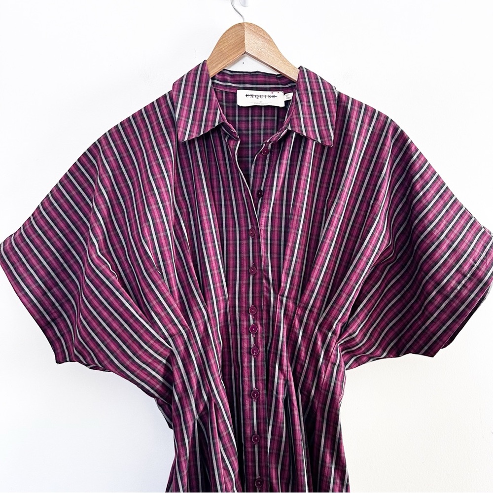 Anthropologie The Tobie Shirt Dress by Exquise - Picture 6 of 7